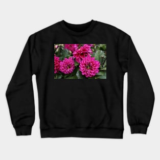 PINK FLOWERS Crewneck Sweatshirt